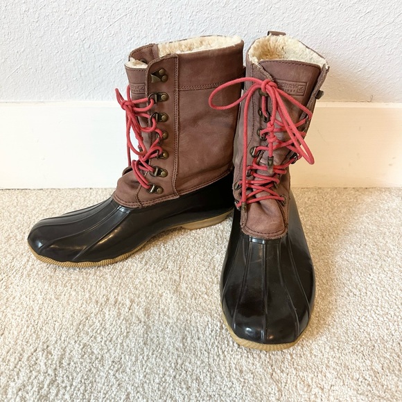 Sperry Top Sider Fleece Lined Winter Boots